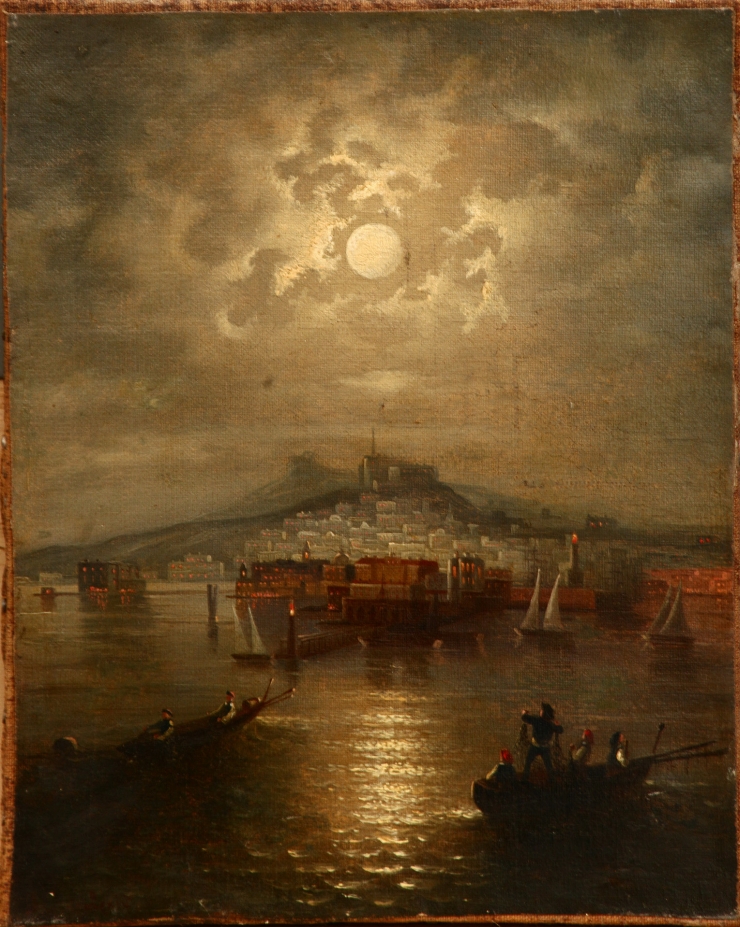 Peisaj (Port de sud noaptea)