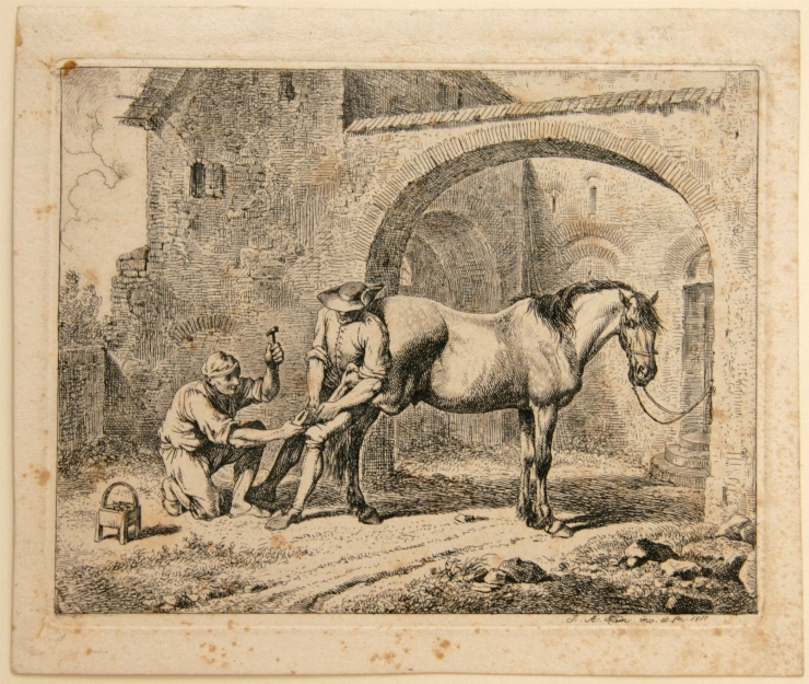Potcovirea calului
