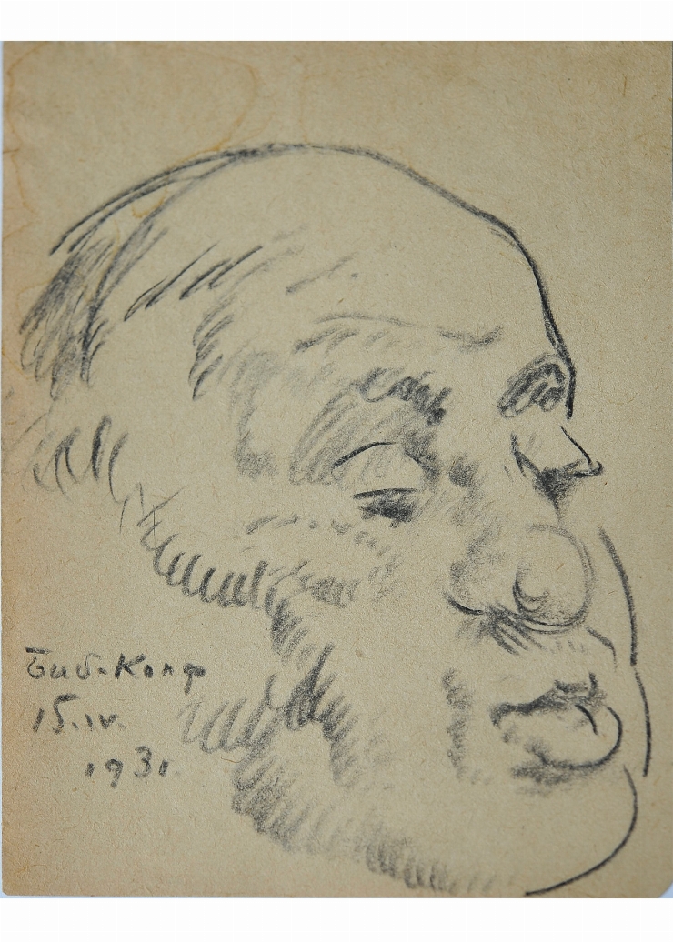 Schiţă (Portret de bărbat), 1931