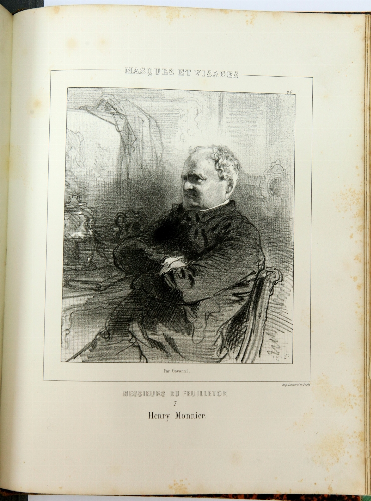 Henry Monnier (din seria „Măști și fețe” f.58)