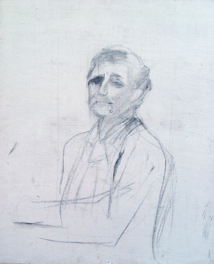 Autoportret (schiţă)