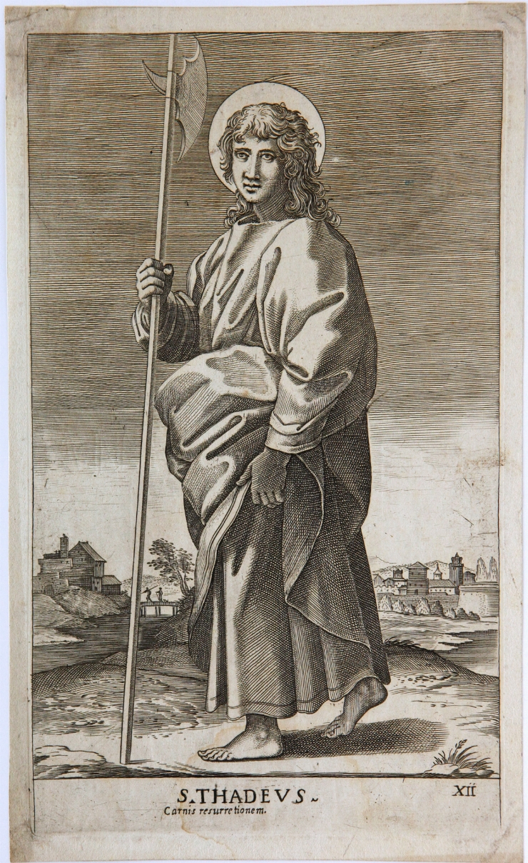 Sfântul Thadeu (foaia 12)