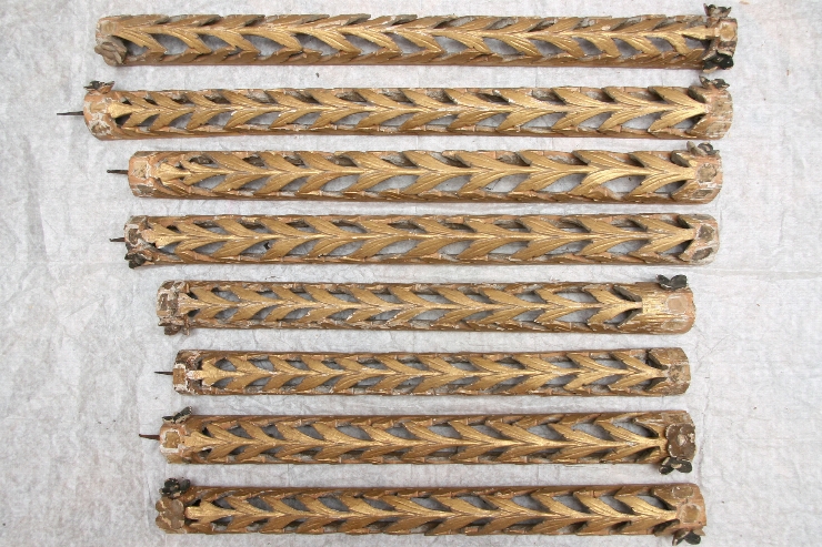 Coloane, Registrul III. Elemente ale iconostasului de Cogîlniceni