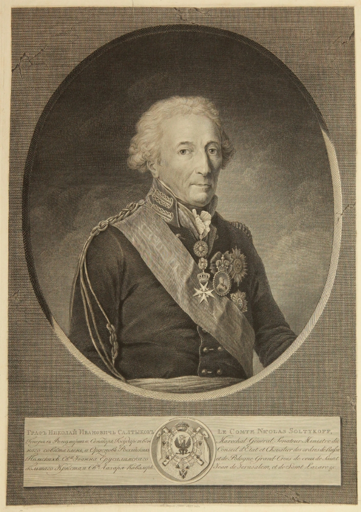 Portretul contelui Nikolai Ivanovici Saltîkoff