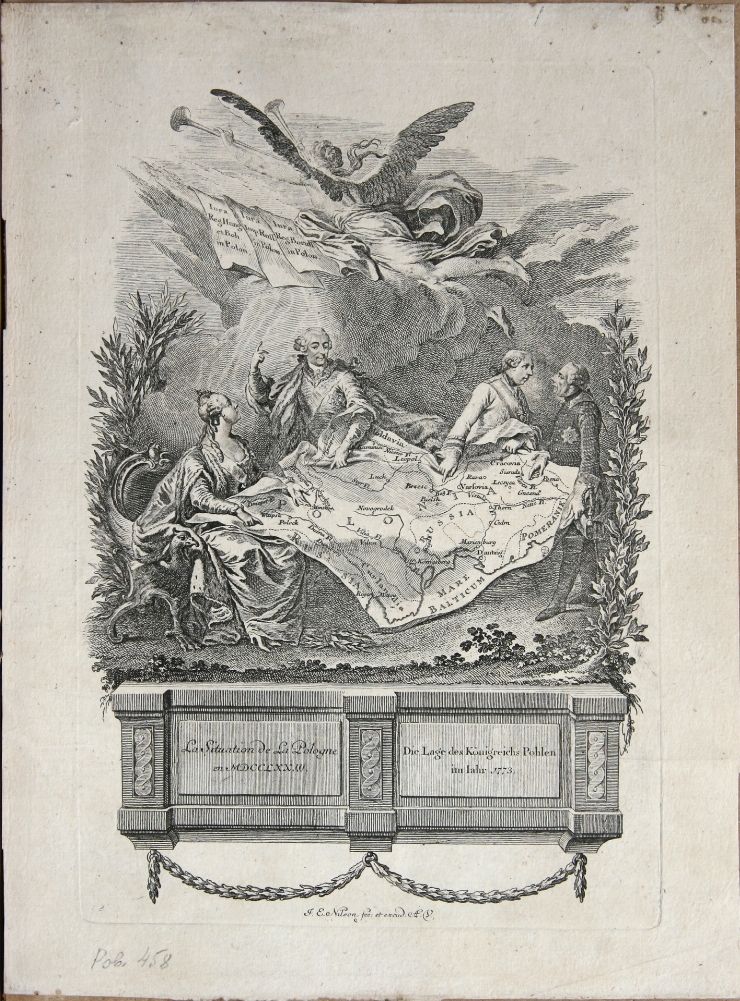 Împărțirea Poloniei în anul 1773