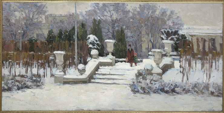 Iarna în Chişinău