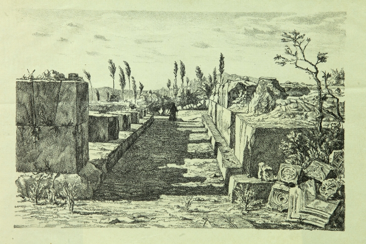 Armenia. Zvartnoţ. Ruine