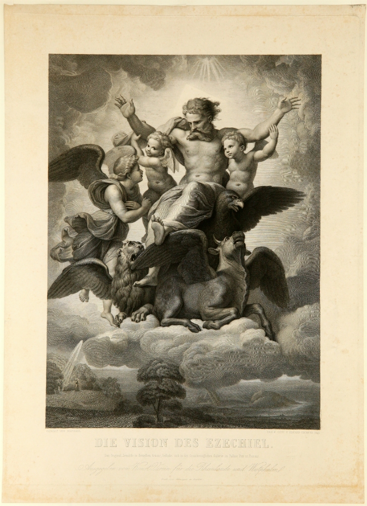 Vedenia lui Ezechiel, după Raphael