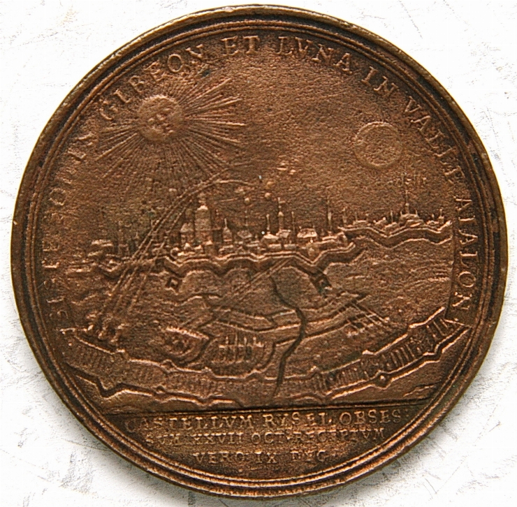 Medalie comemorativă, 1708