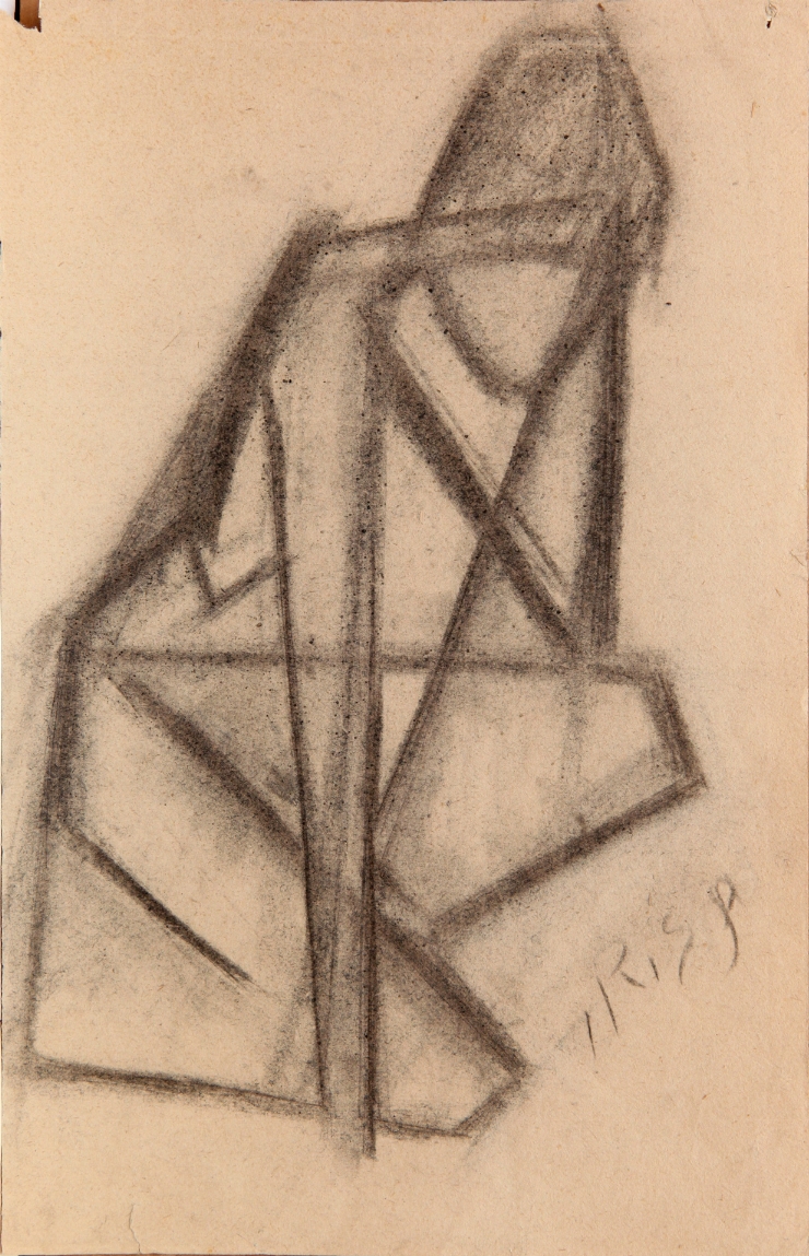 Nud de femeie (schiță)
