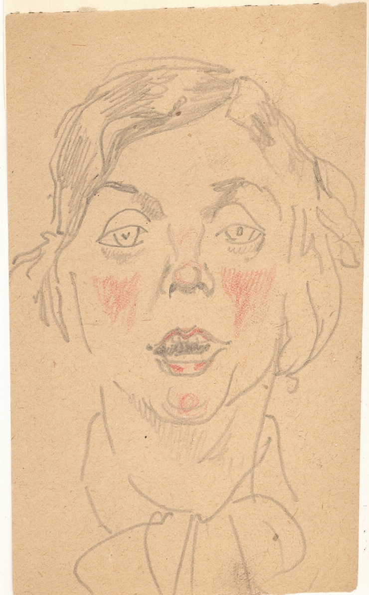 Crochiu (Portret de femeie)