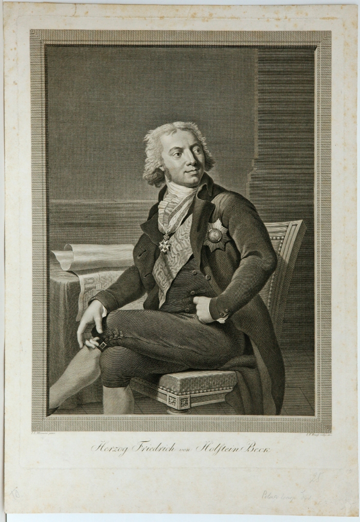 Portretul contelui Friedrich von Holstein Beck
