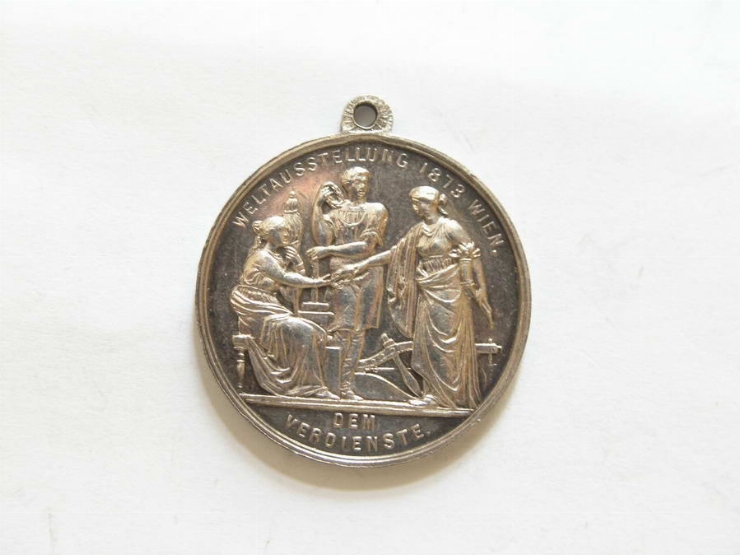 Medalia Expoziţiei Mondiale în Viena anul 1873