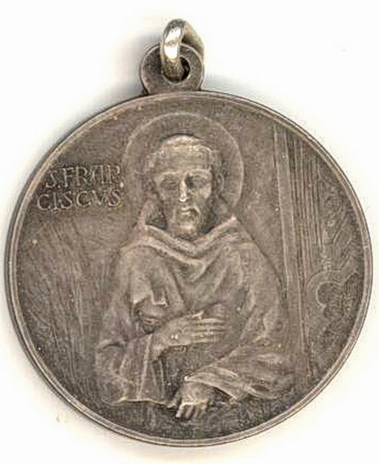 Medalie dedicată jubileului lui Francisc dAssissi, 1926