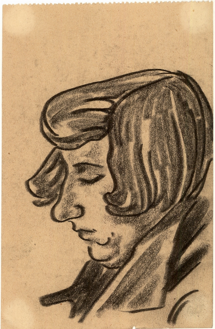 Schiţă (Portret de femeie)