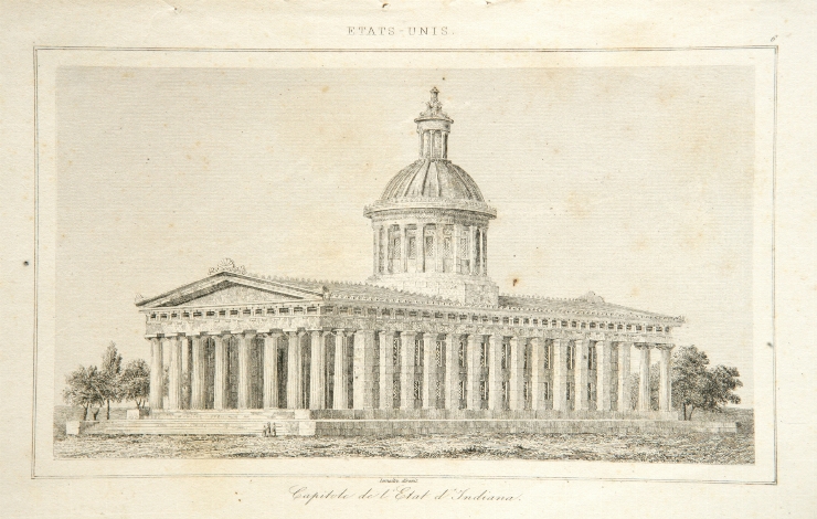 Capitoliul din statul Indiana