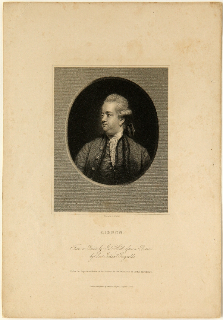 Portretul lui Gibbon, după Reynolds