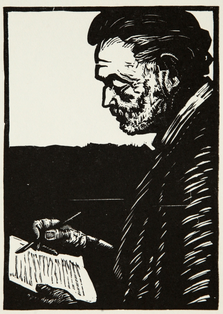 Frontispisiu. Portretul lui Ernest Hemingway