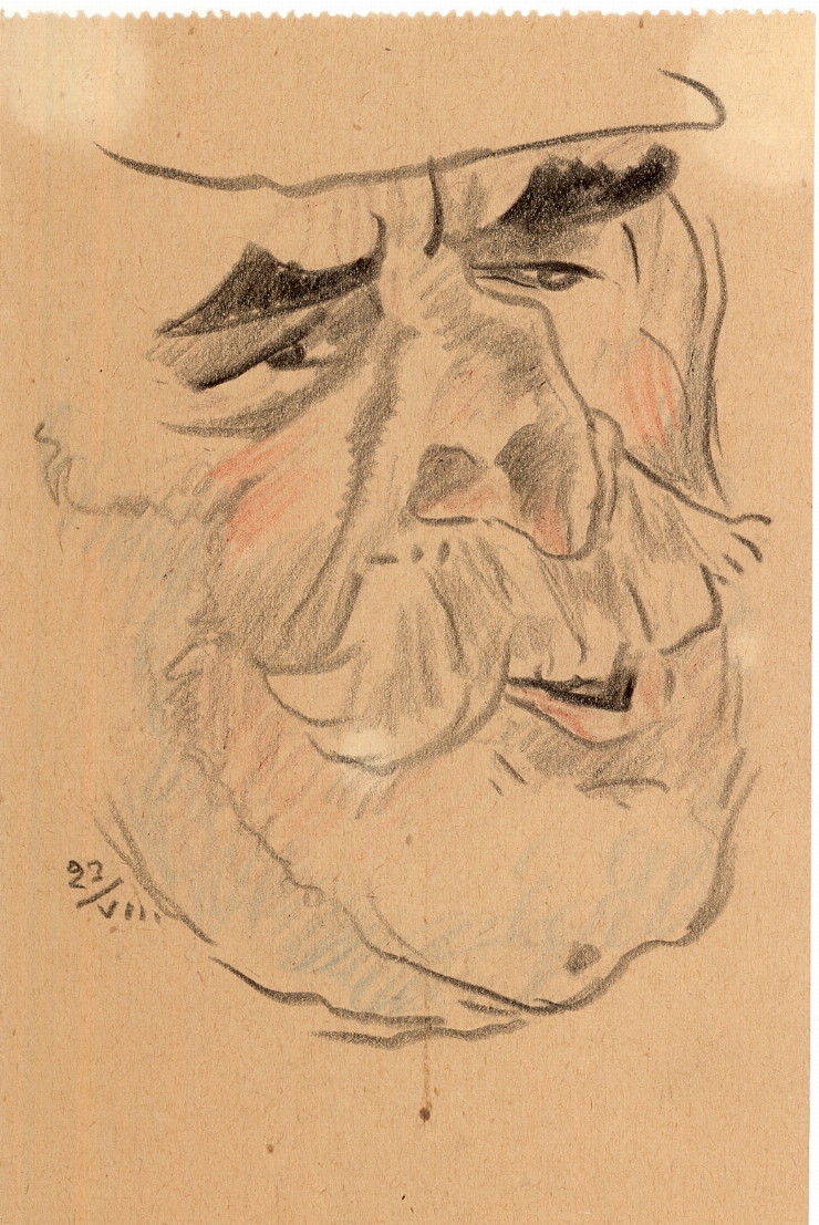 Schiţă (Bărbat cu musteţi)