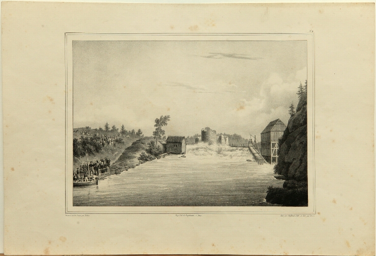 Foaia 4 din albumul „Descrierea călătoriei lui Alexandru I”, 1826