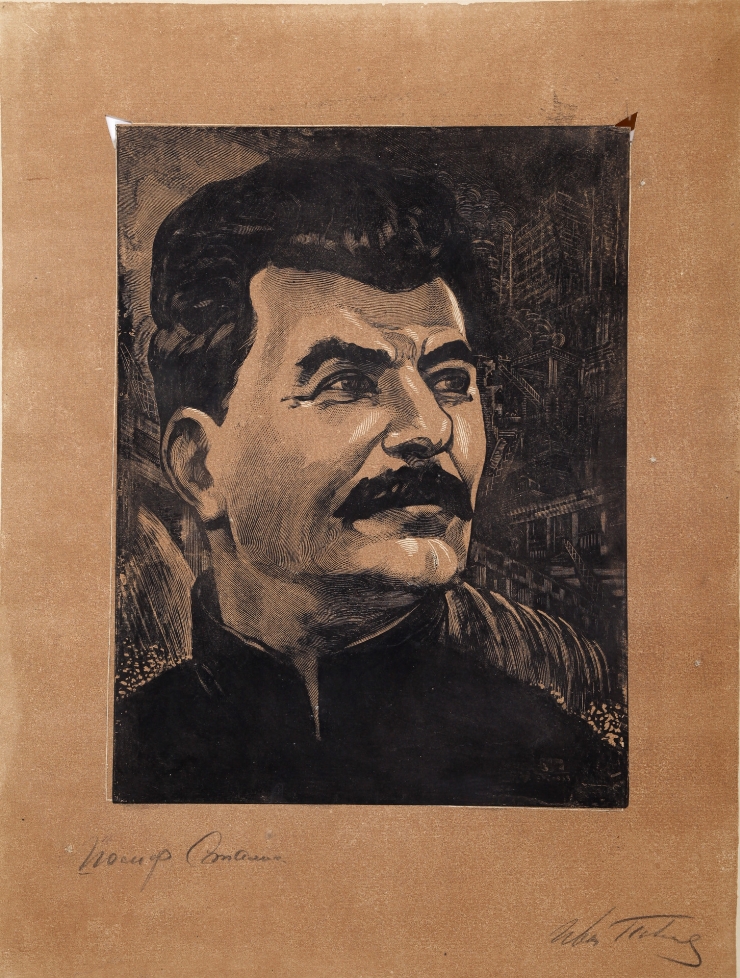 portretul lui I. V. Stalin
