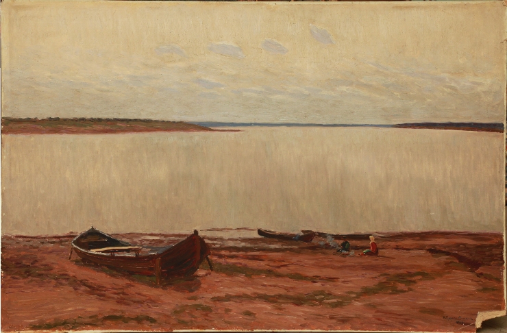 Dvina de Nord. Acalmie