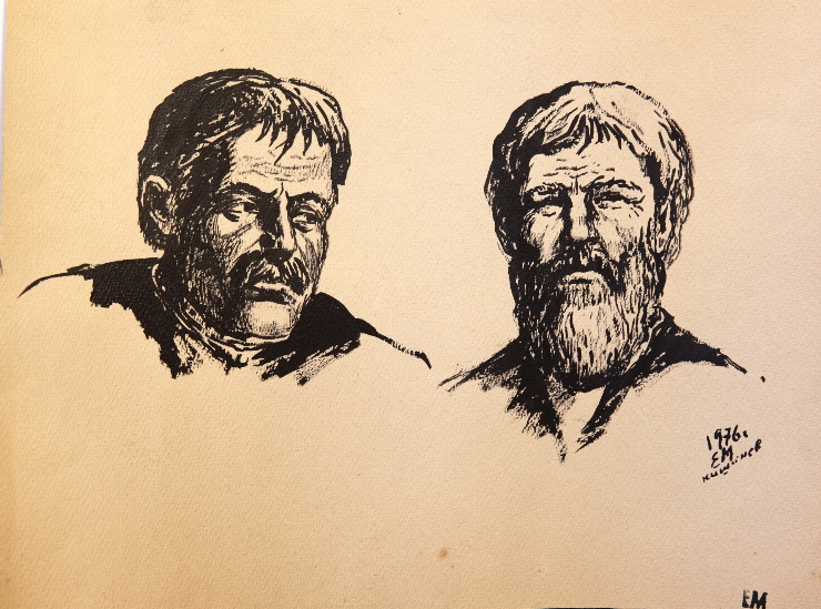 Portret de bărbaţi