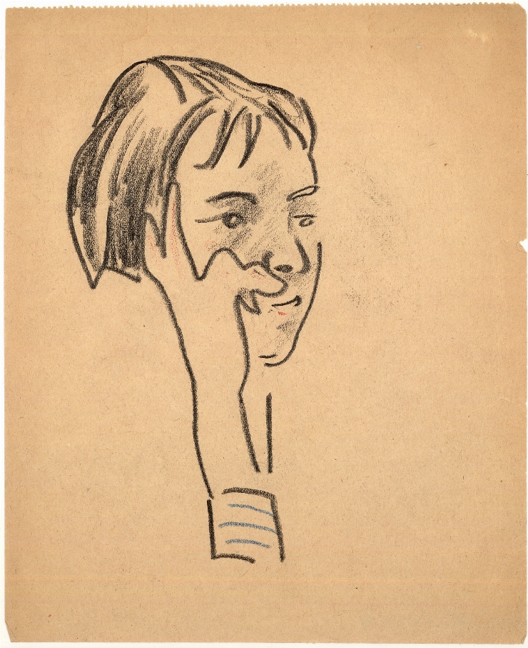 Schiţă (Portret de femeie)