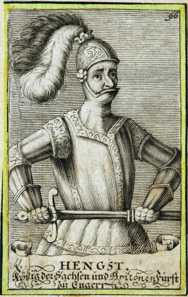 Portretul lui Hengst - regele Saxoniei