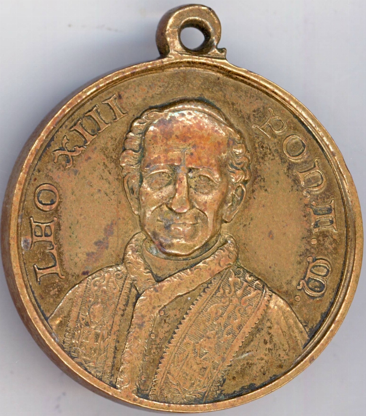 Medalie comemorativă „Jubileul 50 ani ai papei Leo XIII”, 1887