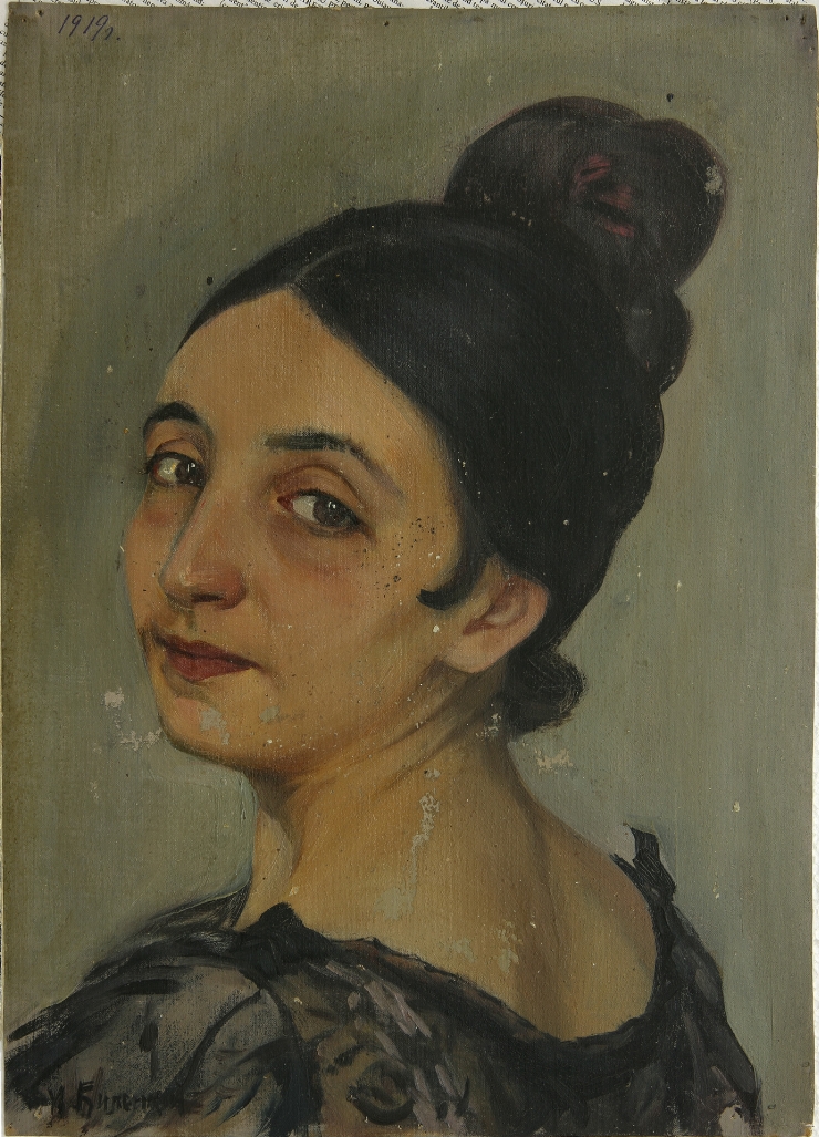 Studiu. Portretul unei artiste
