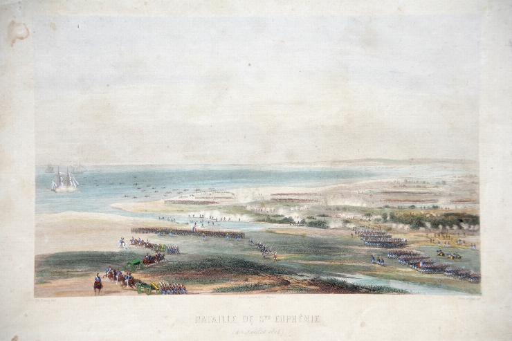 Bătălia de la St. Euphemie la 4 iulie 1814