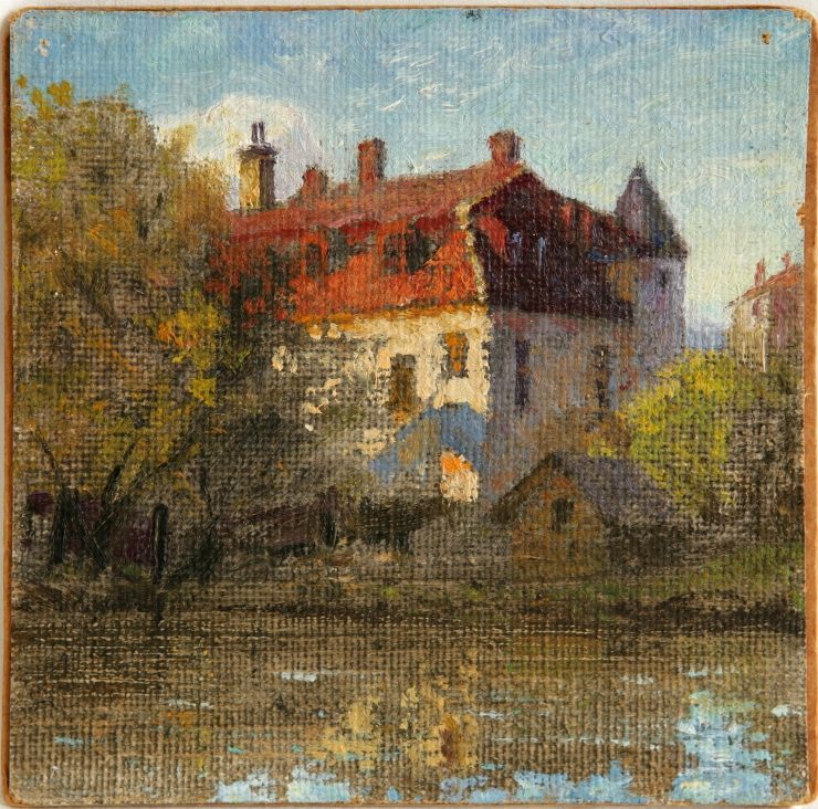 Casa în conacul lui Polenov