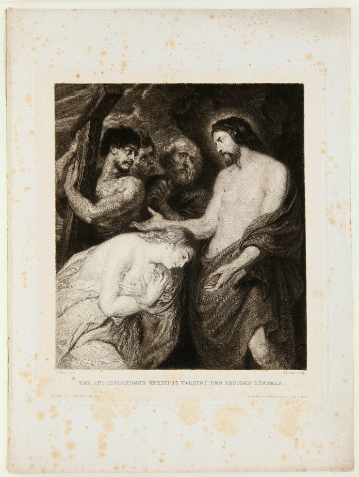 Arătarea lui Hristos (după Rubens)