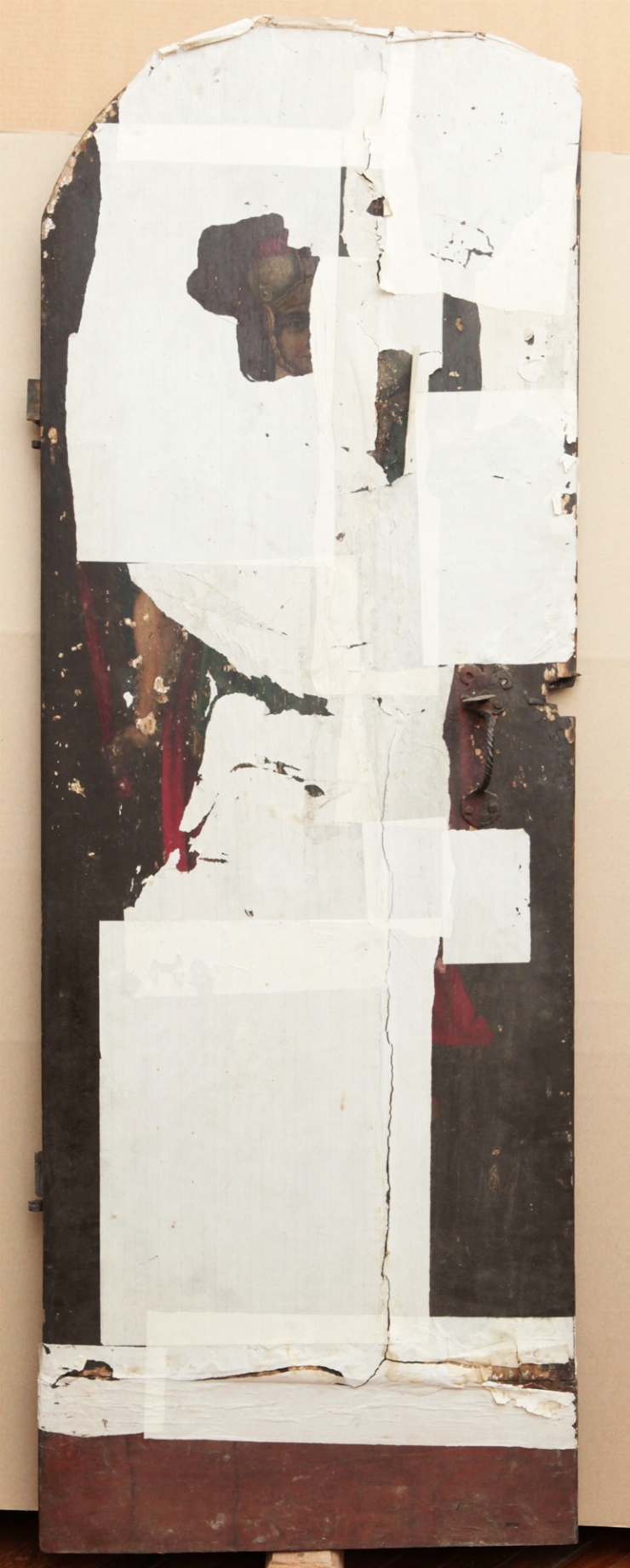 Uşă diaconească cu chipul Arh. Mihail