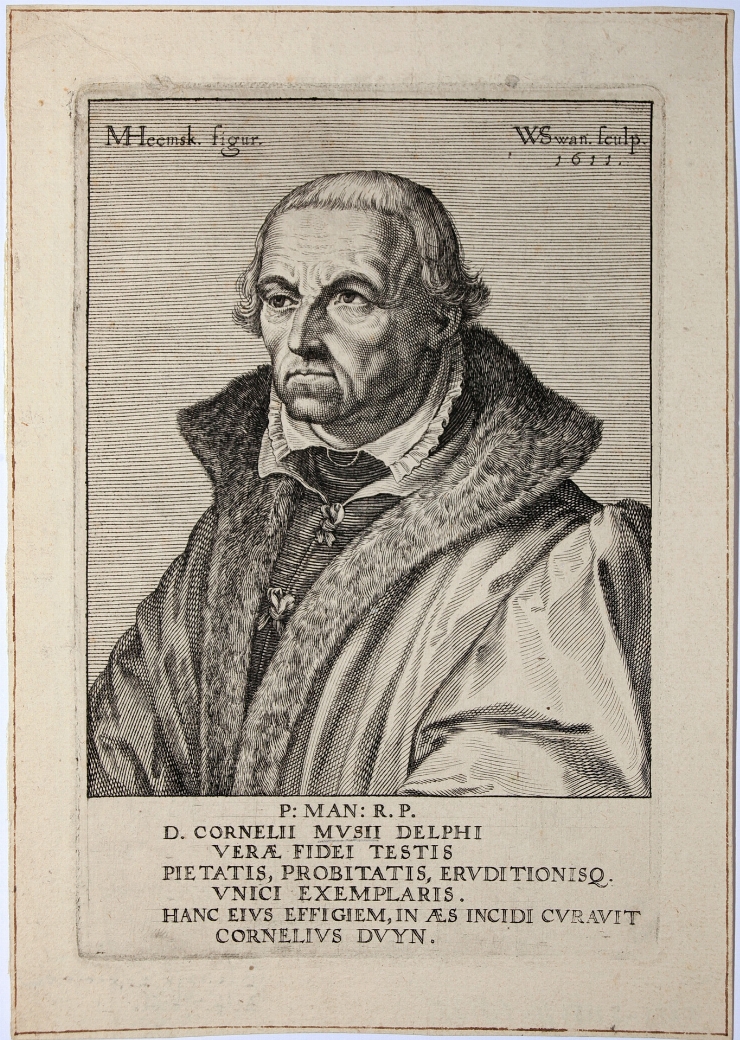 Portretul lui Cornelis Musius, după Heemskerck