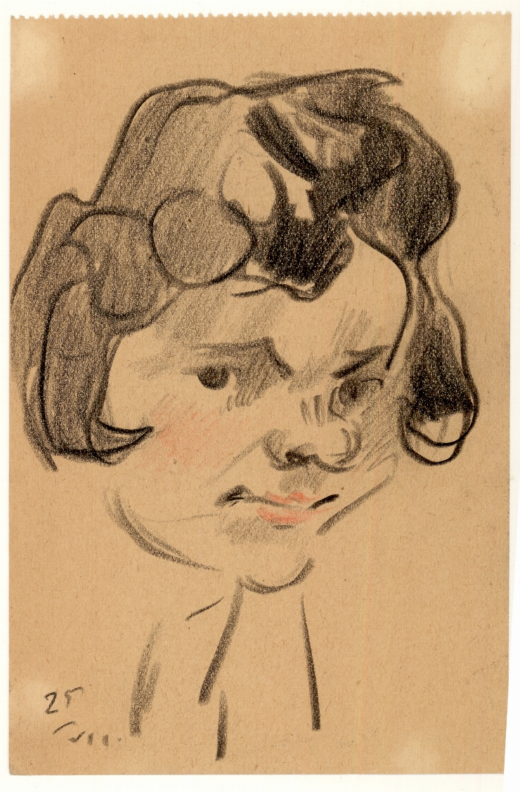 Schiţă (Portret de femeie)
