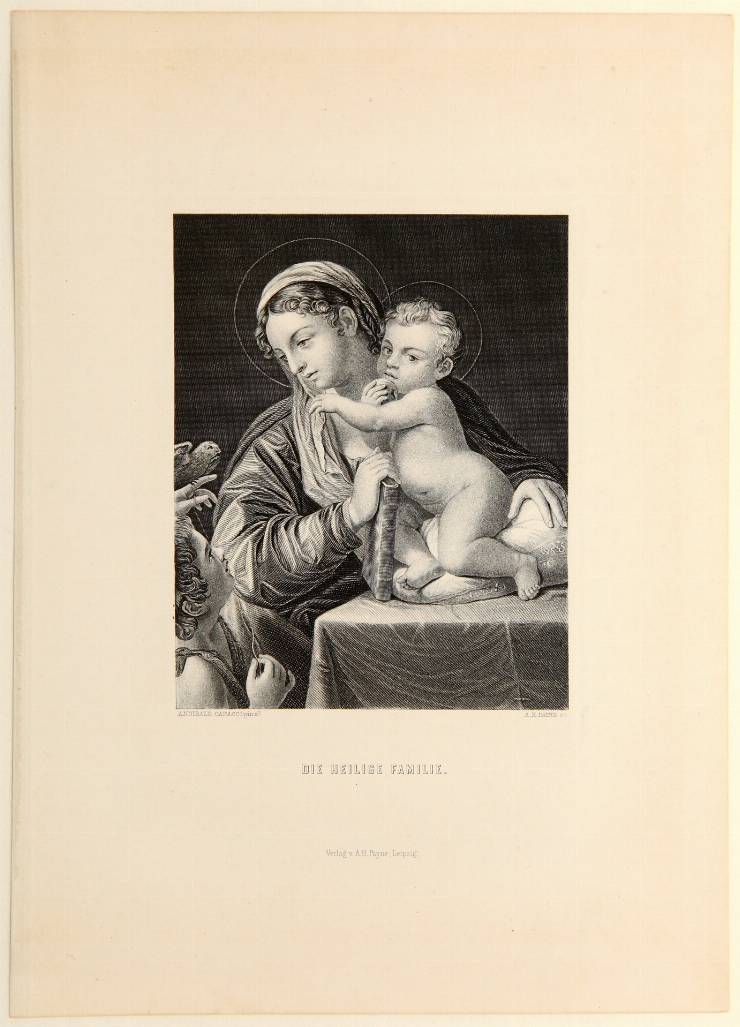 Sfânta familie (după Caracci)