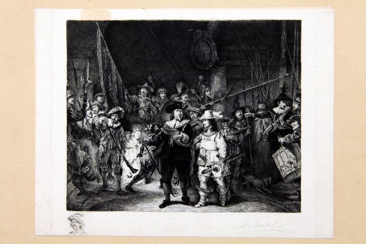 Patrula de noapte (de pe originalul lui Rembrandt)
