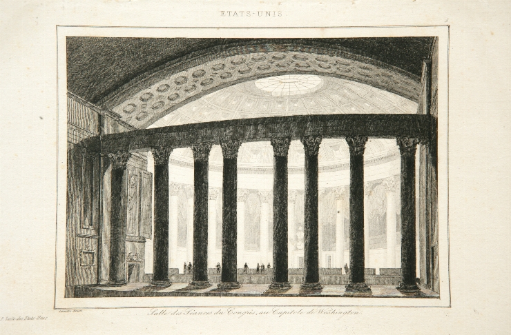 Capitoliul din Washington. Sala de şedinţe a Congresului