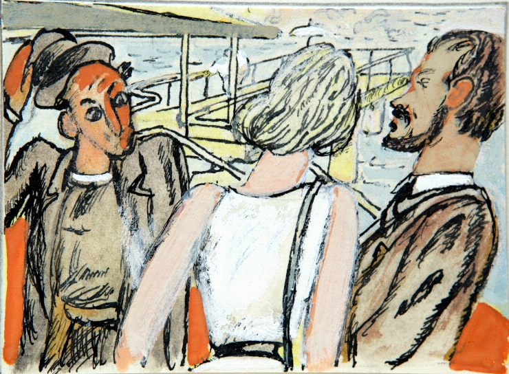 Ina, Roland şi filosoful. Cadru la f.a. 
