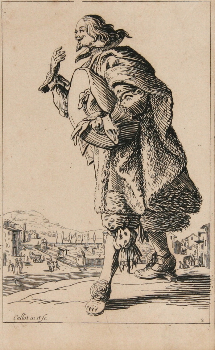 Bărbat cu pălărie în mînă (f. 2)
