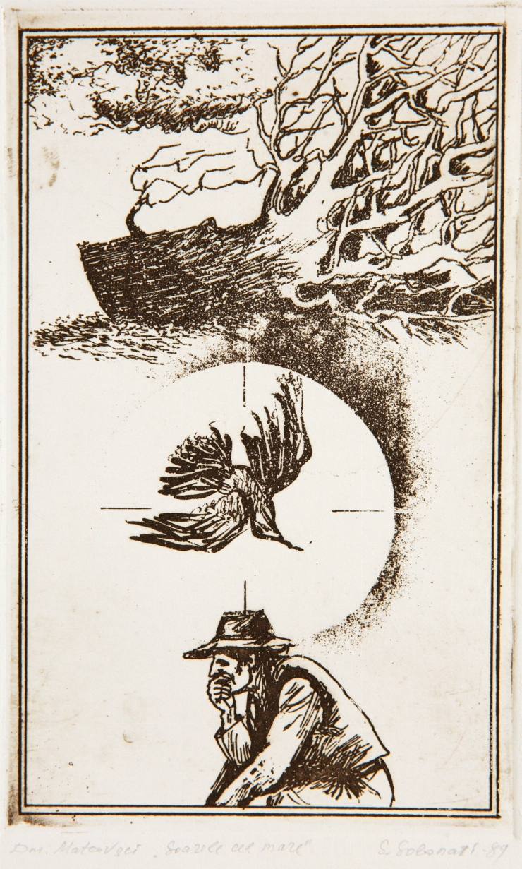 Ilustrație la cartea ”Soarele cel Mare” de Dumitru Matcovschi