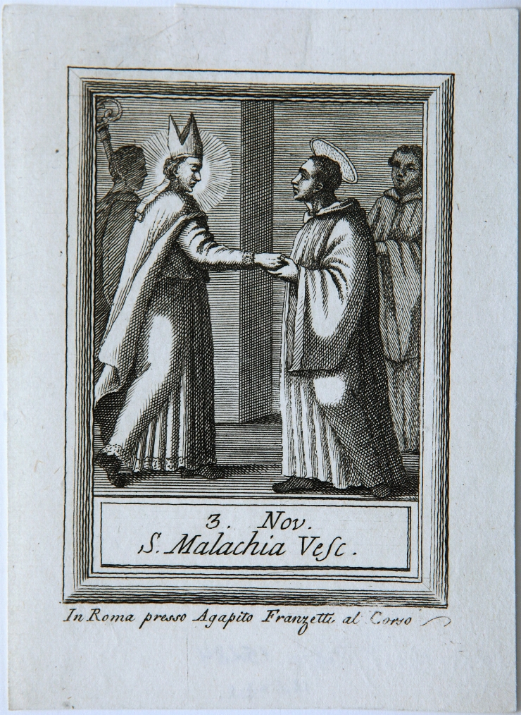 Sfântul Malahia (foaie din calendar - 3 noiembrie)