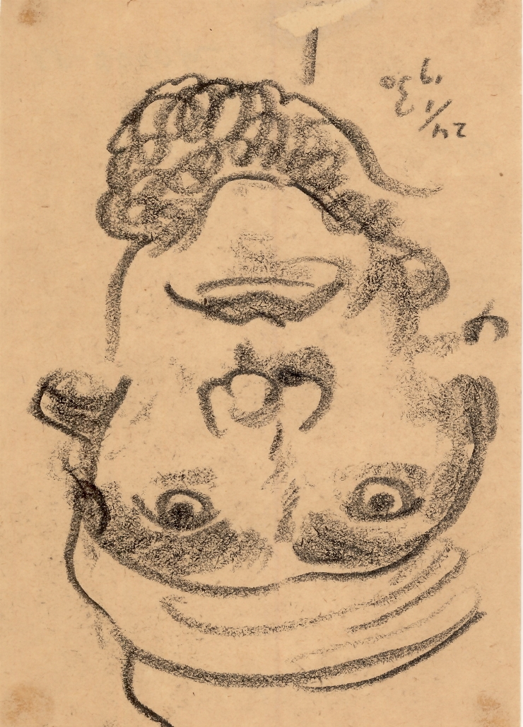 Crochiu (Portret de doamnă)