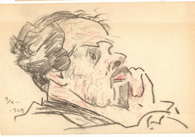 Schiţă (Profil de bărbat)
