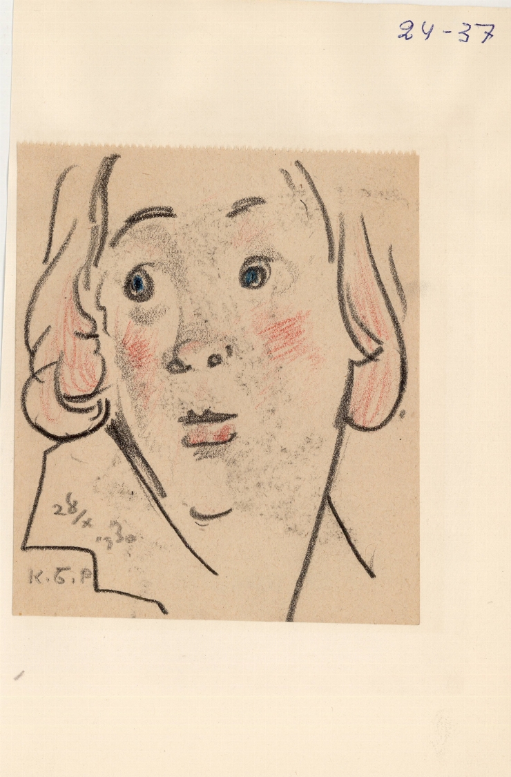 Crochiu (Portret de femeie)