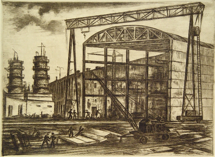 Construcţia uzinei