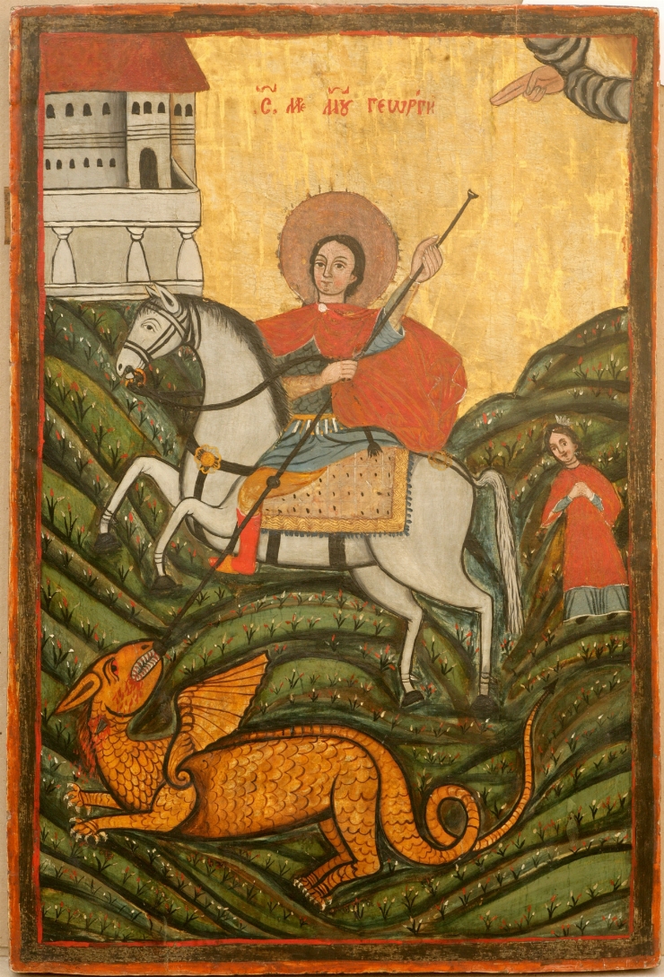 Sf Gheorghe învinge Balaurul