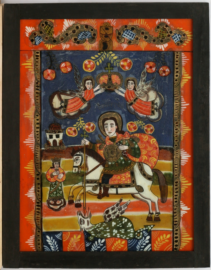 Sfîntul Gheorghe omorînd balaurul